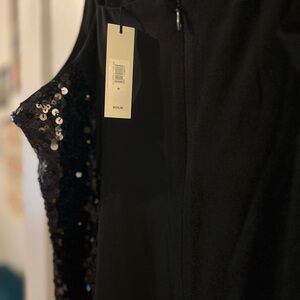 Banana Republic Black Sequin Dress